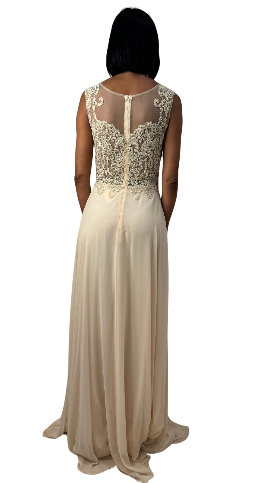 Vestido Lola Champagne